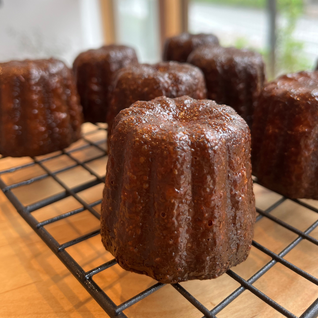 Rice-flour canele